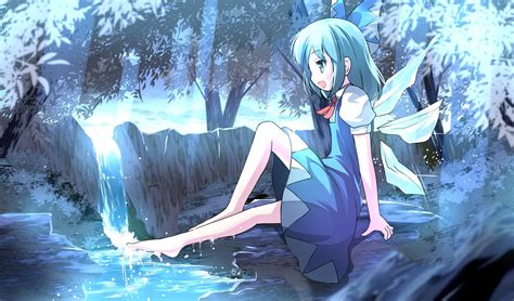 Touhou 16 Cirno Anime Anime Girls Touhou Cirno Star Fox