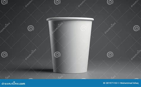 Utilice Esta Maqueta De Taza De Papel En Blanco Para Dar Vida A Su