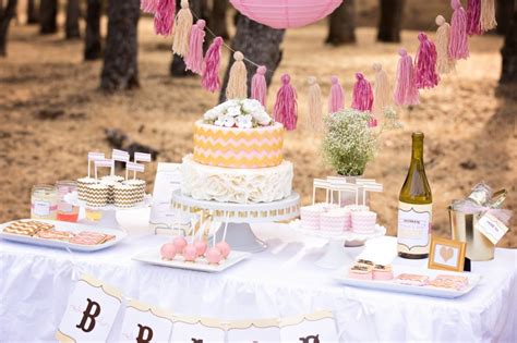 Vintage Pink And Gold Bridal Shower Anders Ruff Custom Designs Llc