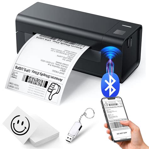 Thermal Label Printer Shipping Label Printer For Small Business 4x6 Bluetooth