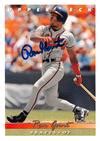 Ron Gant Autographed Baseball Card Atlanta Braves 1993 Upper Deck 264