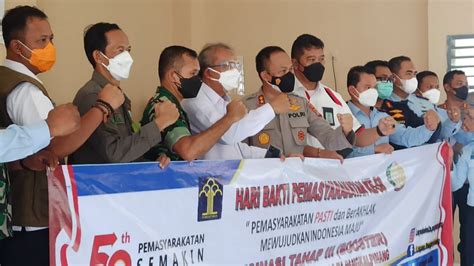 Sambut Hari Bhakti Pemasyarakatan Ke Kakanwil Ikut Serta Dalam