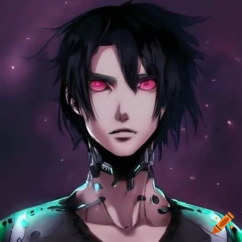 Young Man Count With Crimson Aura Anime Style High Quality High