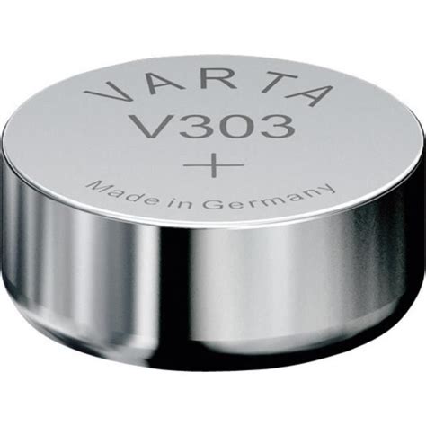 VARTA 1 Pile Oxyde Argent Pour Montres 303 SR44 1 55 Volt