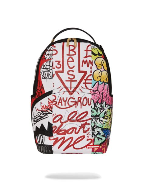 Tri Split Graffiti Sprayground Backpack Sports World 165