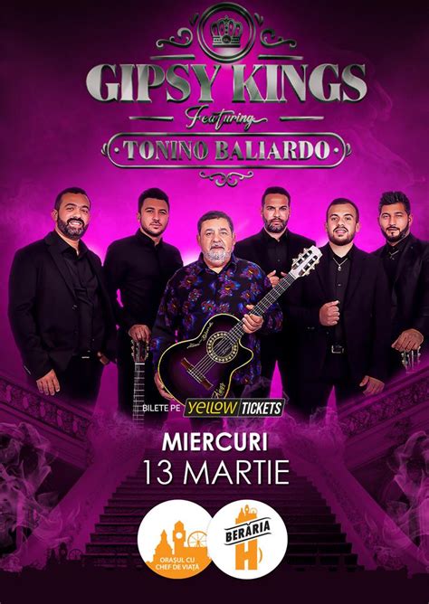 Gipsy Kings feat Tonino Baliardo în concert București Berăria H