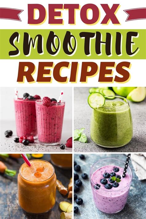 21 Best Detox Smoothie Recipes For Weight Loss Insanely Good