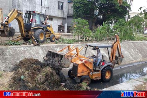 Hoy Tamaulipas Ayuntamiento De Tampico Continua Con Limpieza Y