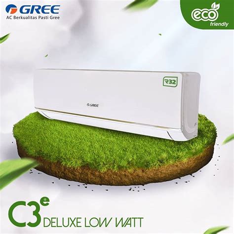 Harga Jual Gree GWC 09C3E AC Split 1 PK Deluxe Low Watt Eco Friendly