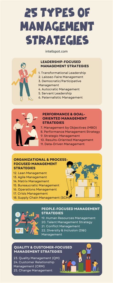 types  management strategies  examples