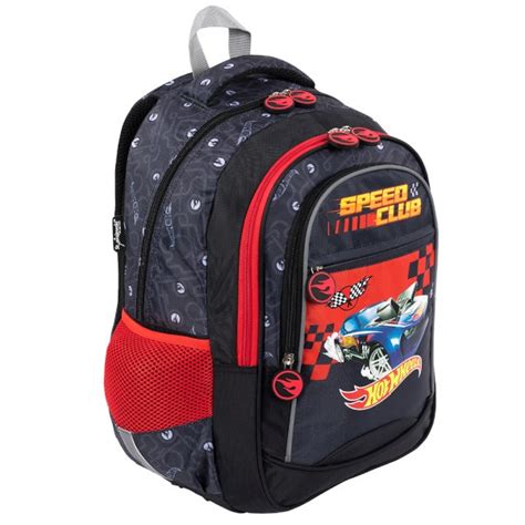 Hot Wheels ergonomikus iskolatáska hátizsák Speed Club Iskolatáskanet