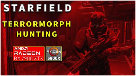 Starfield Terrormorph Hunting 4K 60 ULTRA With Radeon RX 7900XTX