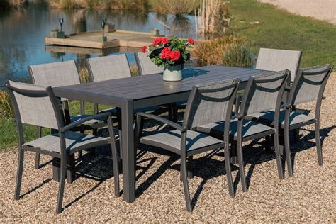 Lifestylegarden Solana Seat Dining Set Garden Furniture Tong