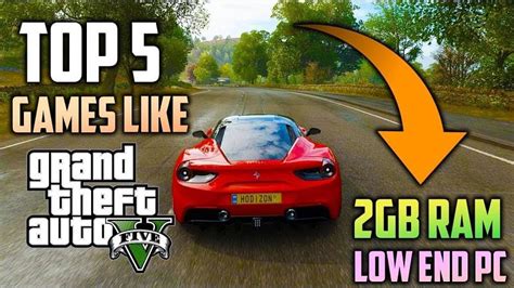 Best Open World Games Like Gta For Low End Pcs In