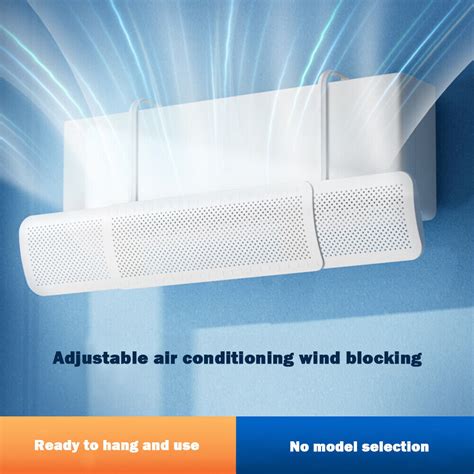 Air Conditioner Wind Deflector Hanging Type Wind Guide For Home