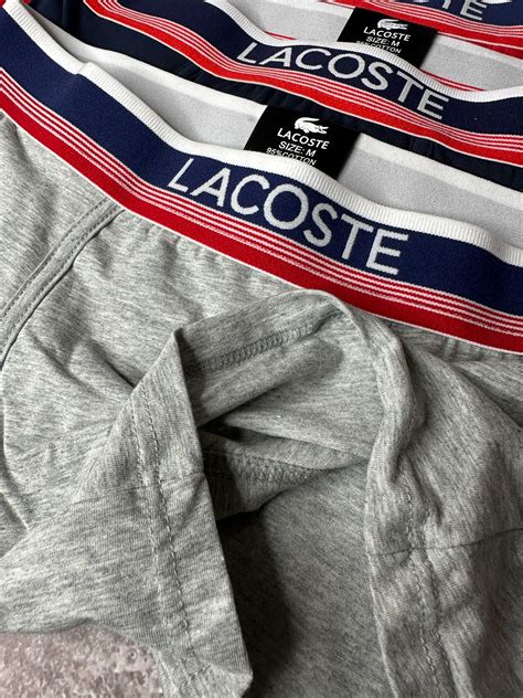 Мужские трусы Lacoste Чоловіча білизна Лакост набір 4шт (mu115): 749 ...