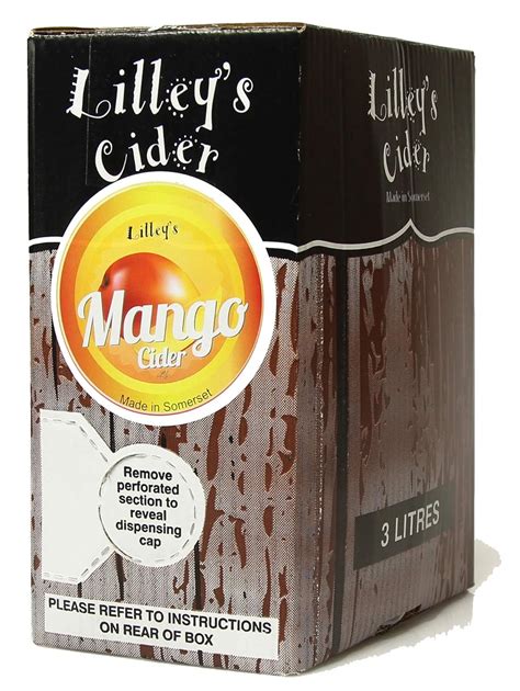 Lilley S Cider Mango 3 Litre Bag In Box Amazon Co Uk Grocery