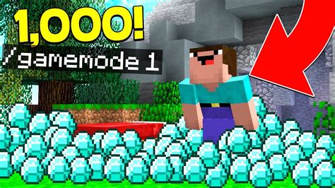 Admin Gave Me Unlimited Diamonds In Minecraft Bed Wars Youtube