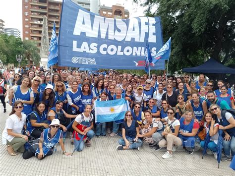 Amsafe Las Colonias Particip Del Paro Y Movilizaci N En Rechazo A La