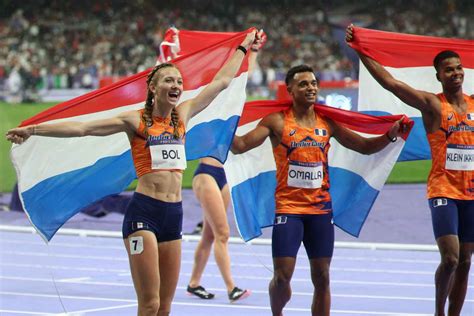 Bol Leads Dutch To Mixed 4x400m Relay Gold With Stunning Final Leg