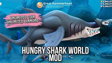 Hungry Shark World Unlimited Money Mod Youtube