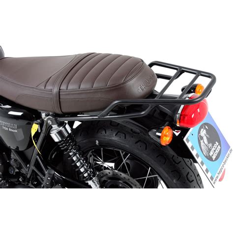 Buy Hepco And Becker Tubular Luggage Rack Black For Triumph Bonneville