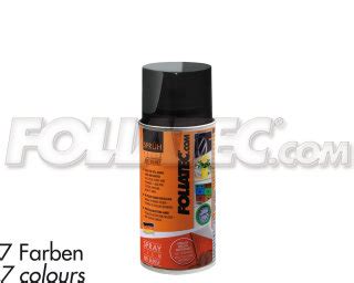 Foliatec Sprüh Folie schwarz matt 1 Dose 150ml 12 95