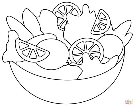 Desenho De Emoji De Salada Verde Para Colorir Desenhos Para Colorir E