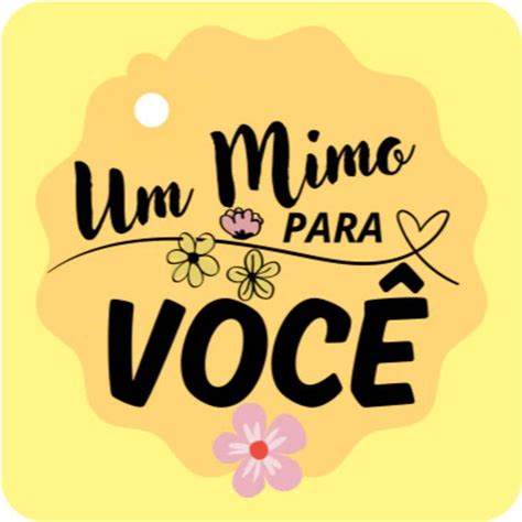 Adesivo Um Mimo Para Você 5cm Elo7 Produtos Especiais