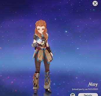 Aloy | Genshin Impact- Appearence,personality,Rating,Best Builds and ...