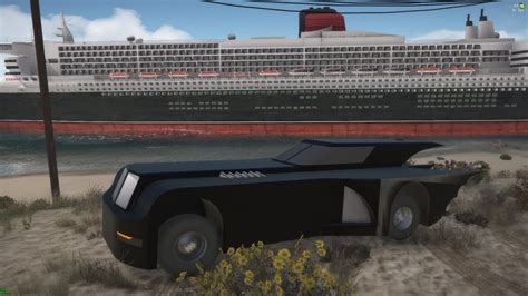 Gta 5 Fivem Vip Batmobile And Cruiser Ship Show Oi3 Youtube