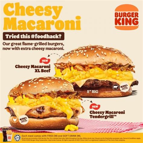 Burger King Macaroni And Cheese