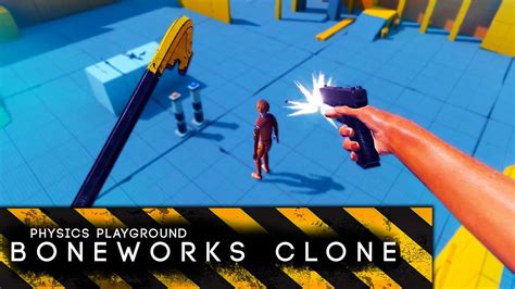 Oculus Quest Boneworks Clone Physics Playground Brand New Update