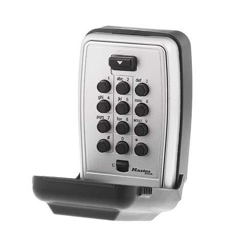 Master Lock Set Your Own Combination Push Button Wall Mount Key Safe