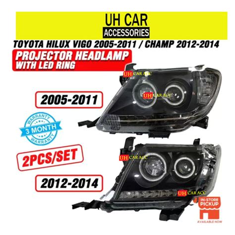 Toyota Hilux Vigo Champ Projector Headlamp