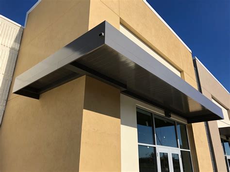 Commercial Metal Awnings Commercial Canopies Prefabricated Metal Awnings