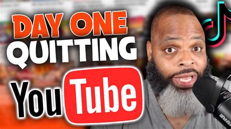 Quitting Youtube Day 1 Youtube