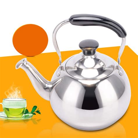 Tea Pot Stainless Steel Teapot With Lid Tea Kettle Teapot Tea Filter 1l