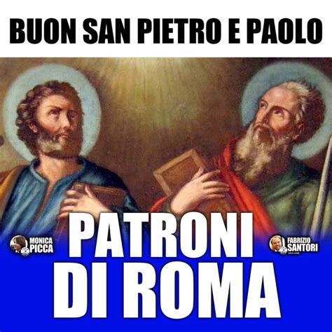 Buon San Pietro E Paolo Amici Amici