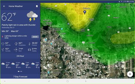 National Weather Map Radar Loop Map