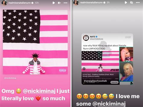 Natalie Nunn Happy With Nicki Minaj Lyrics On Lil Uzi Vert Album About ...