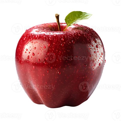 Apple Png Fresh Red Apple Isolated On Transparent Background