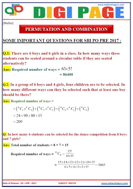 Form 1 Mathematics Notes 2017 William Ince