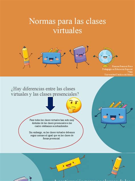 Normas Clases Virtuales Pdf