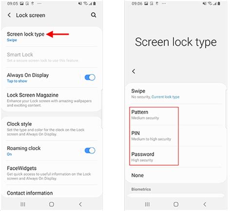 How To Set Lock Screen Password On Samsung Huawei Android Phone