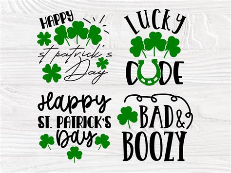 St Patricks Day Svg Bundle Lucky Svg Be Irish Etsy Uk