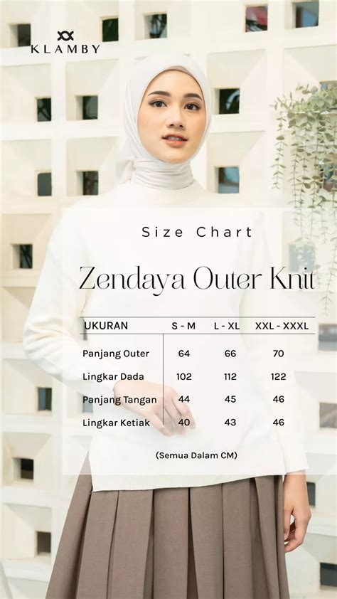 Jual Klamby Klamby Zendaya Outer Knit Sable Original Zalora