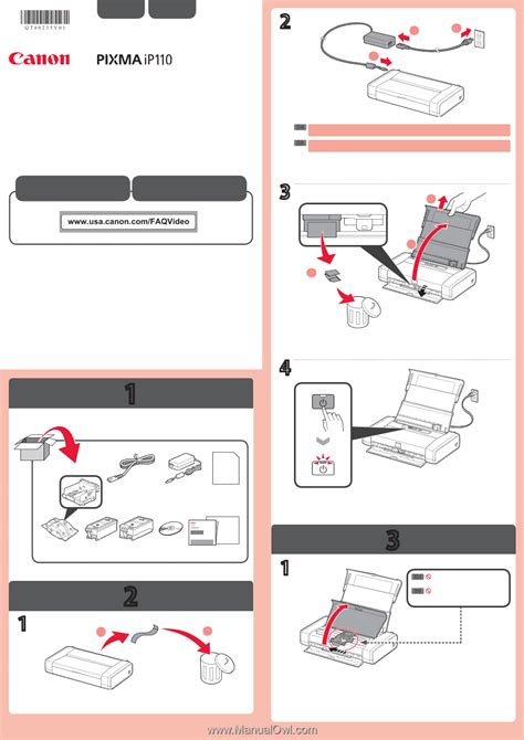 Canon PIXMA iP110 | Getting Started Guide