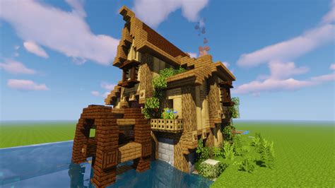 Download And Schematic Waterwheel Weekly Build 4 Minecraft Map