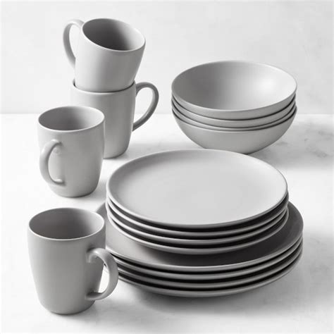 Open Kitchen Matte Dinnerware Collection Place Setting Williams Sonoma